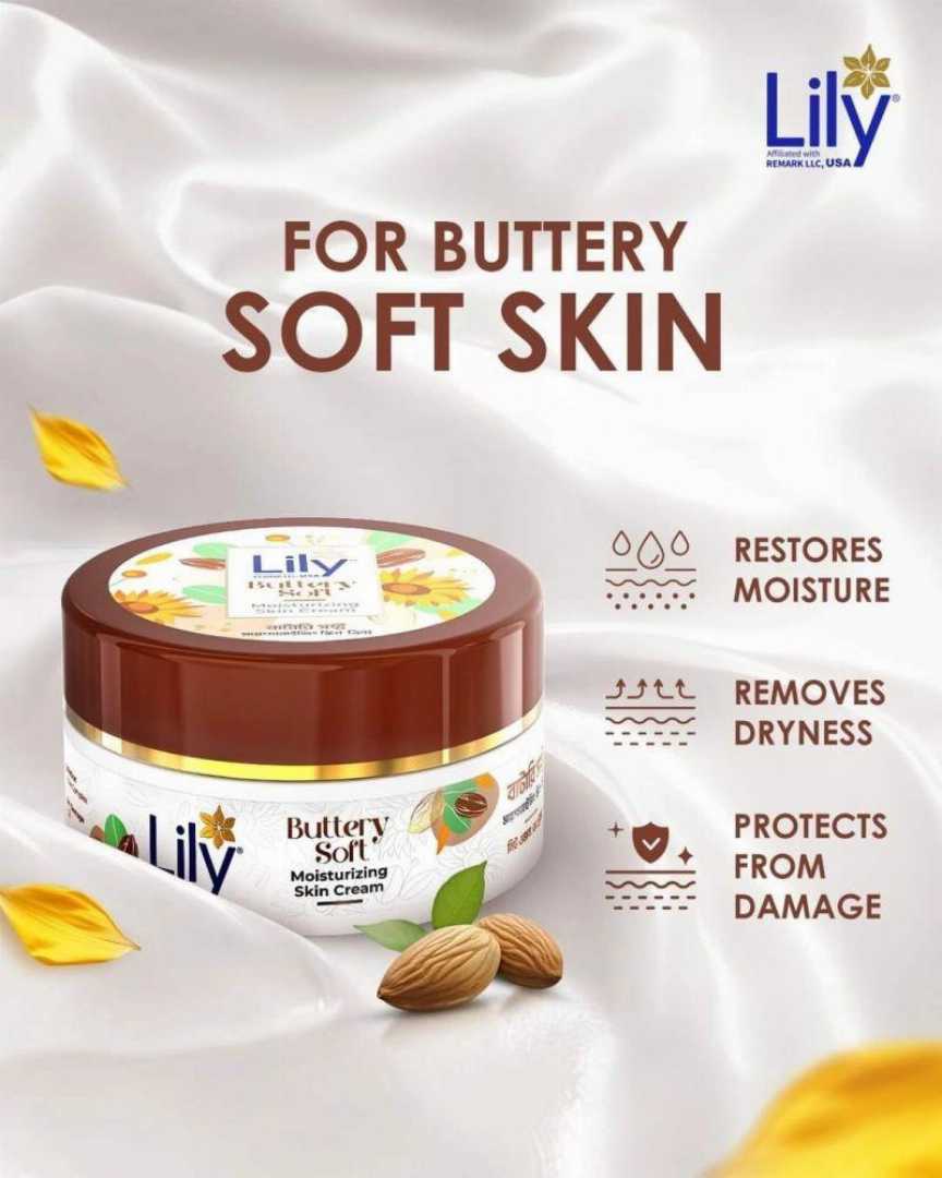 Lily,Buttery,Soft,Moisturizing,Skin,Cream,50gm