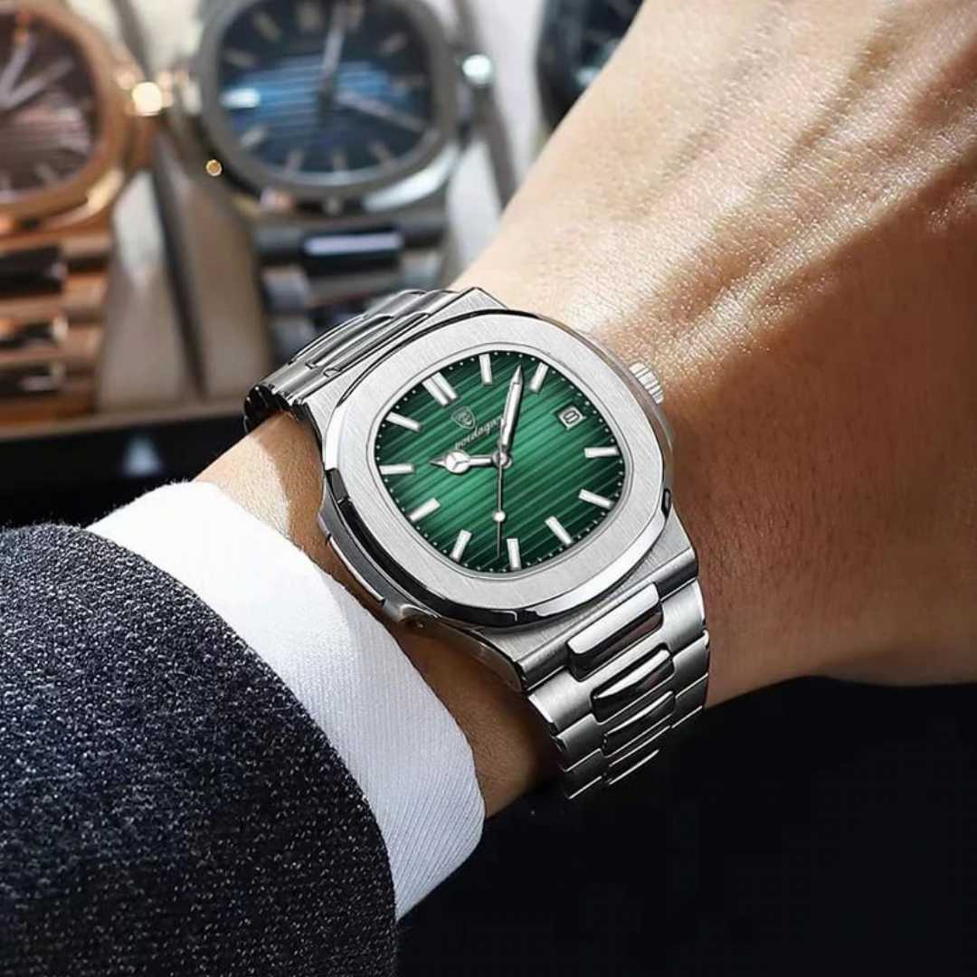 POEDAGAR,613,Luminous,Luxury,Quartz,Watch,for,Men,-,Elegant,Design