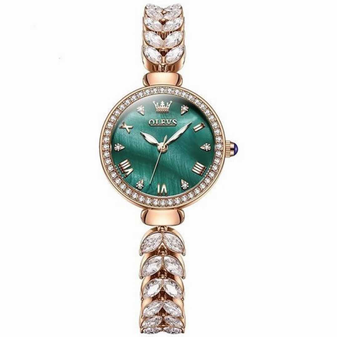 OLEVS,9971,Ladies,Exclusive,Design,Quartz,Watch,-,Rose,Gold,Color