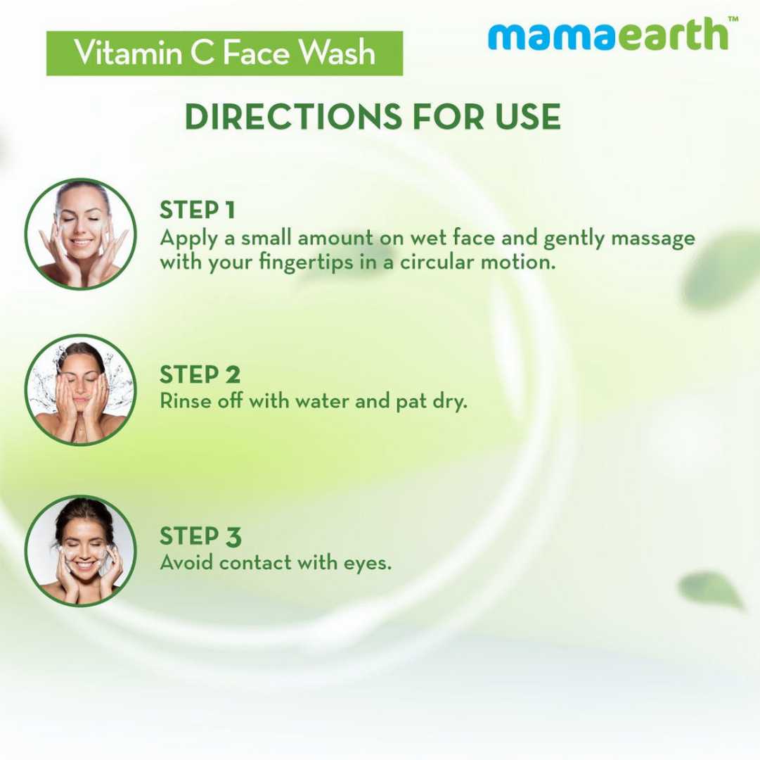 Mamaearth,vitamin,C,face,wash,with,vitamin,C,and,turmeric,for,skin,illumination,(100ml)