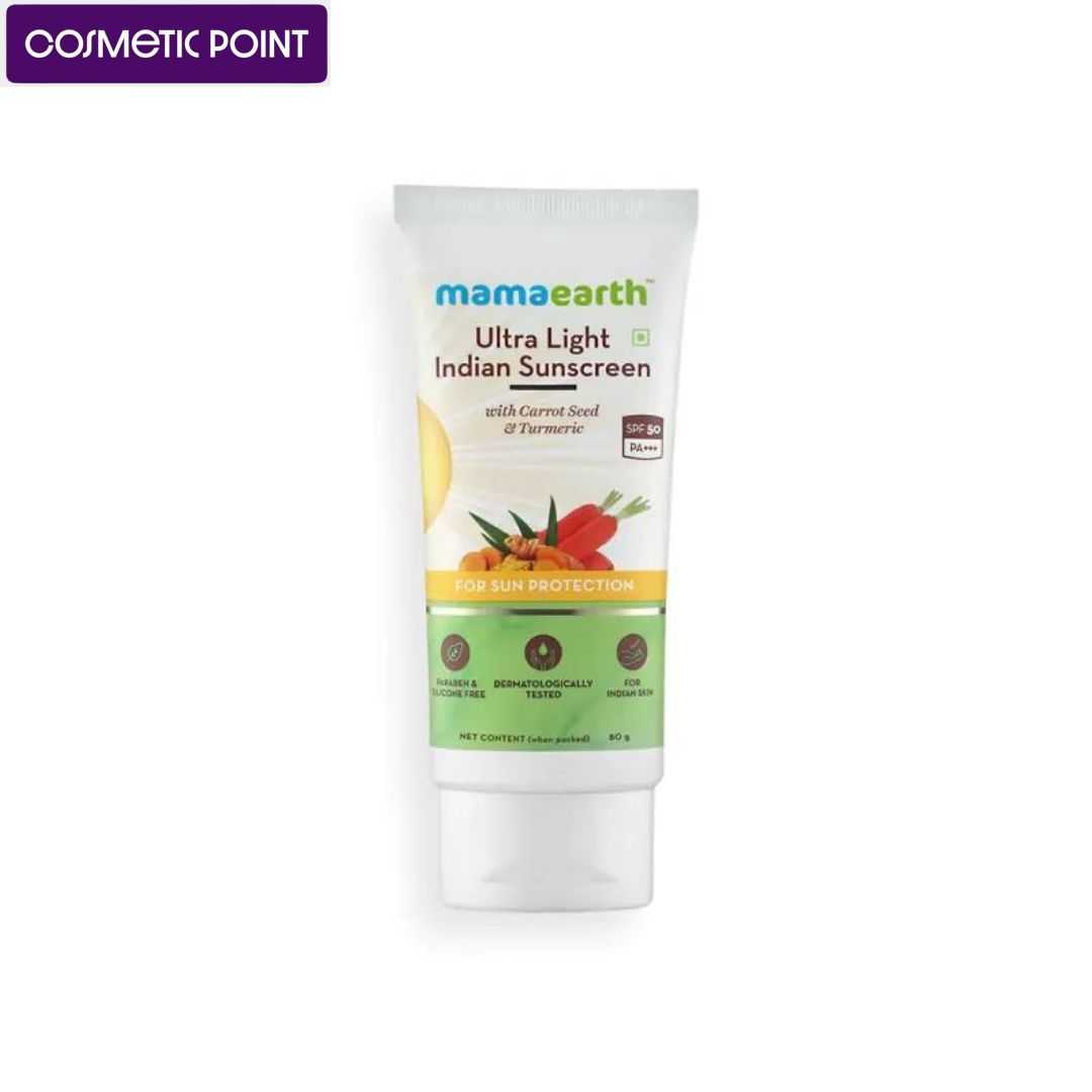 Mamaearth,ultra,light,indian,sunscreen,SPF50,PA+++,(50ml)