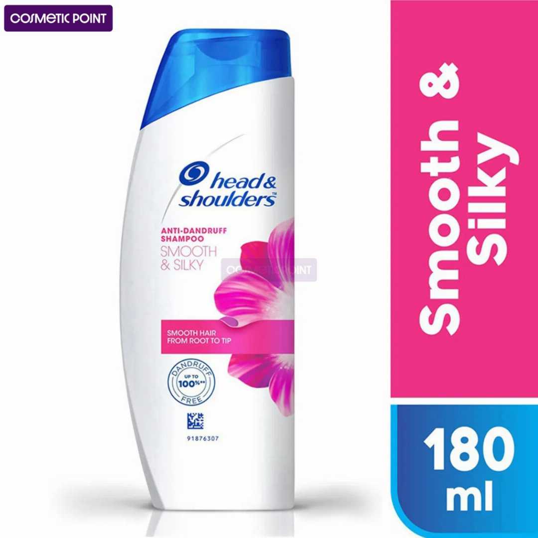 Head,&,Shoulders,Smooth,&,Silky,Anti,Dandruff,Shampoo,180,ml