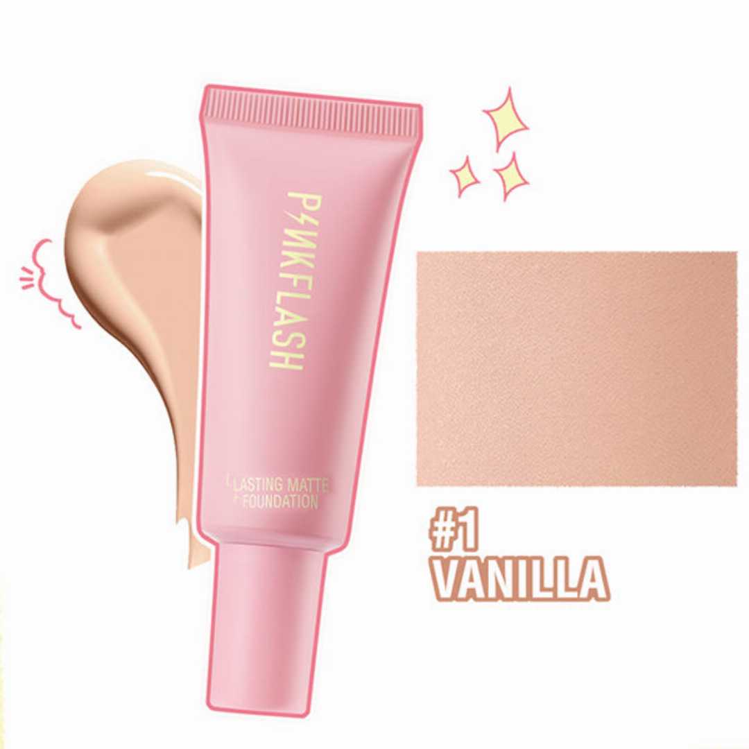PINKFLASH,Matte,Foundation,(01,Vanilla)