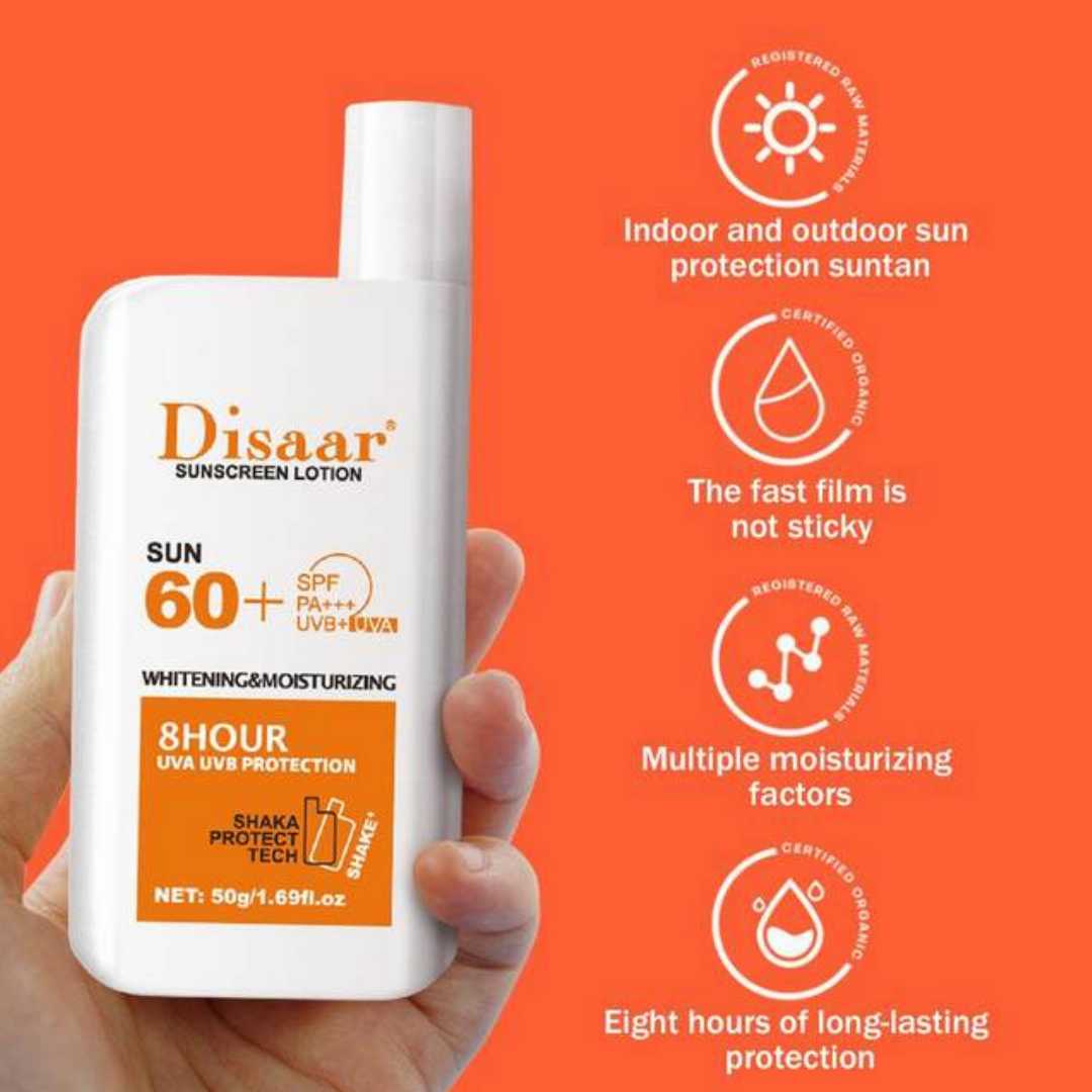 Disaar,Skin,Protective,60+,Whitening,Sunscreen,Lotion,50g