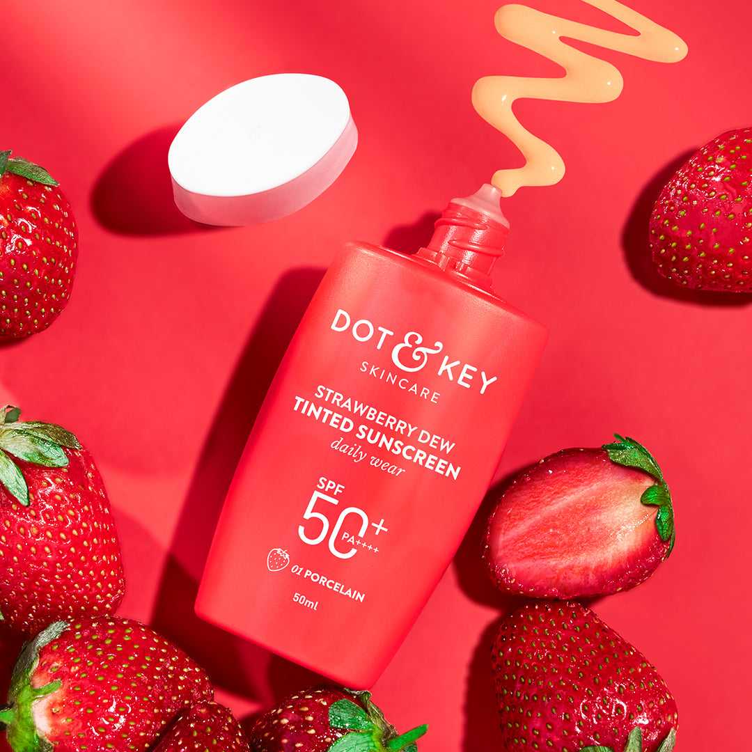 Dot,&,Key,Strawberry,Dew,Tinted,Sunscreen,SPF,50+,PA++++,50ml