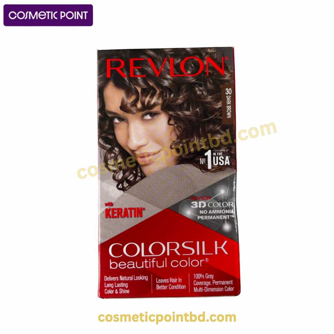REVLON,Colorsilk,Hair,Color,Brown,Black,2N,(40ml+40ml+11.8ml)