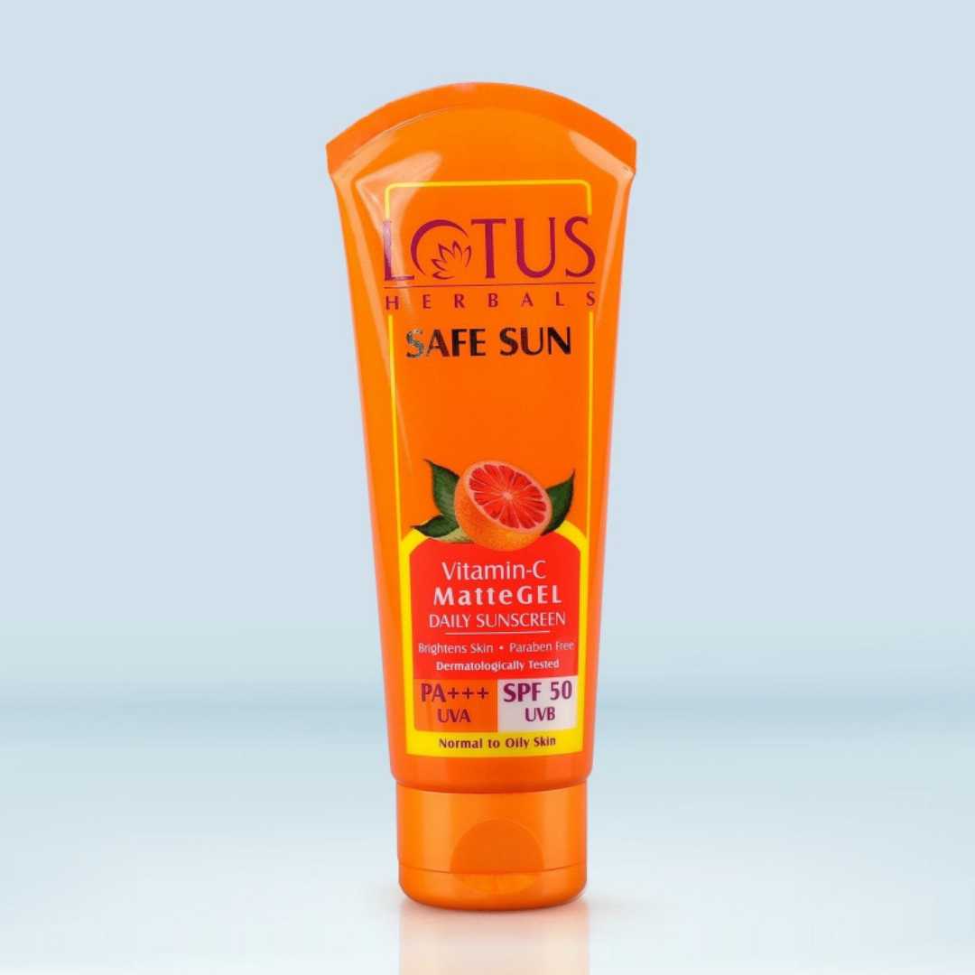 Lotus,Herbals,SAFE,SUN,UV,Screen,Matte,Gel,SPF,50,-75gm